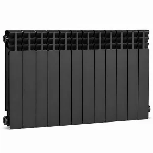 Радиатор биметаллический Mirado Graphite 500/96 мм (12 секций)